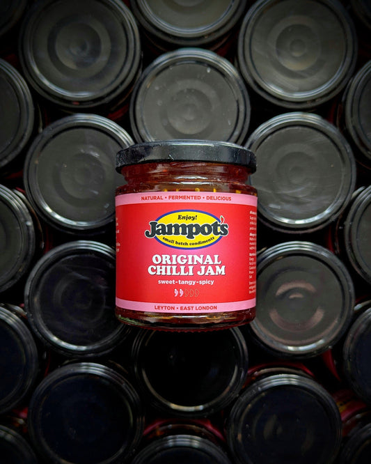 Jampot's Original Chilli Jam in a jar
